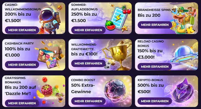 Astrozino Casino bonus