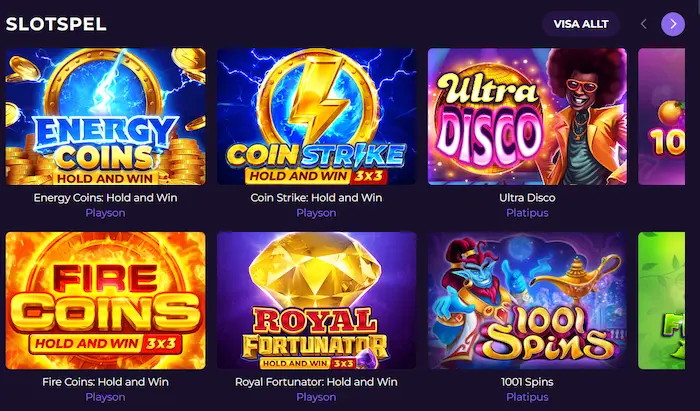 Astrozino Casino Spel