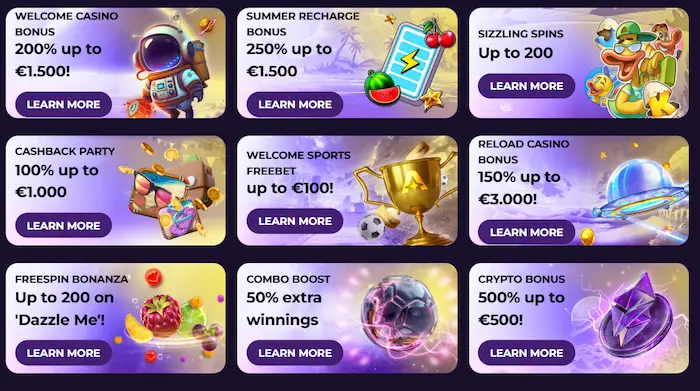 Astrozino Casino bonus