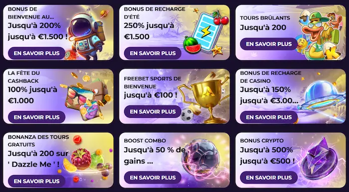 Astrozino Casino bonus